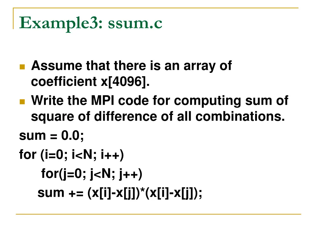 example3 ssum c