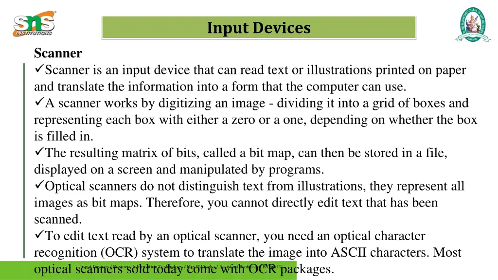 input devices 4