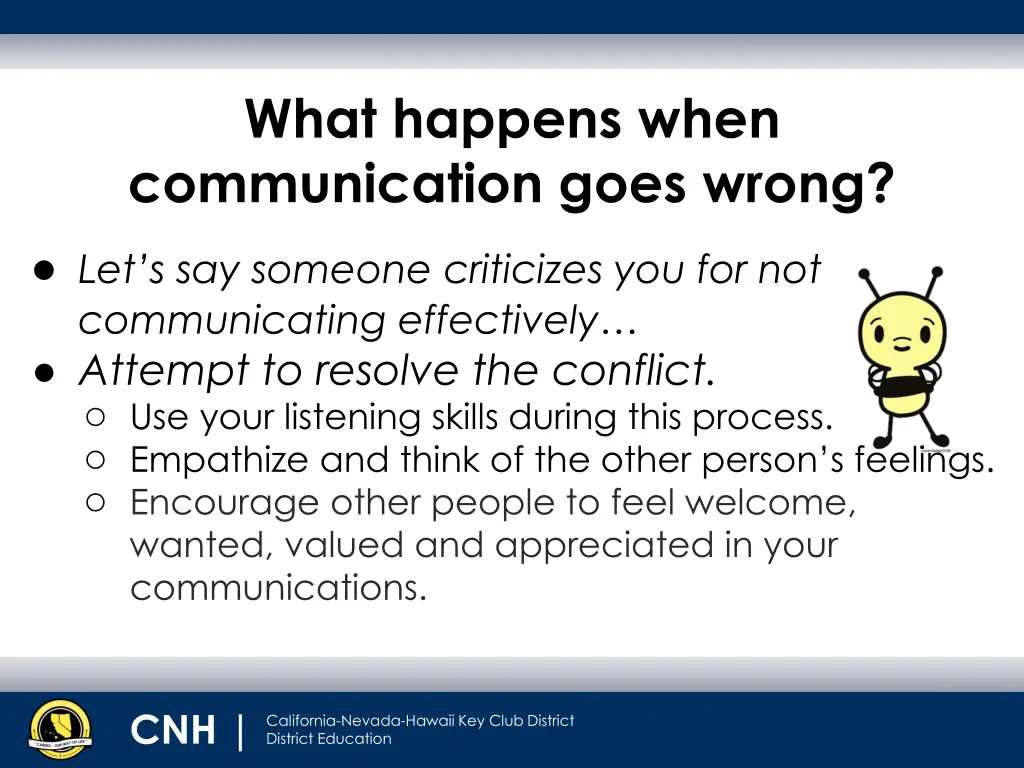 what happens when communication goes wrong