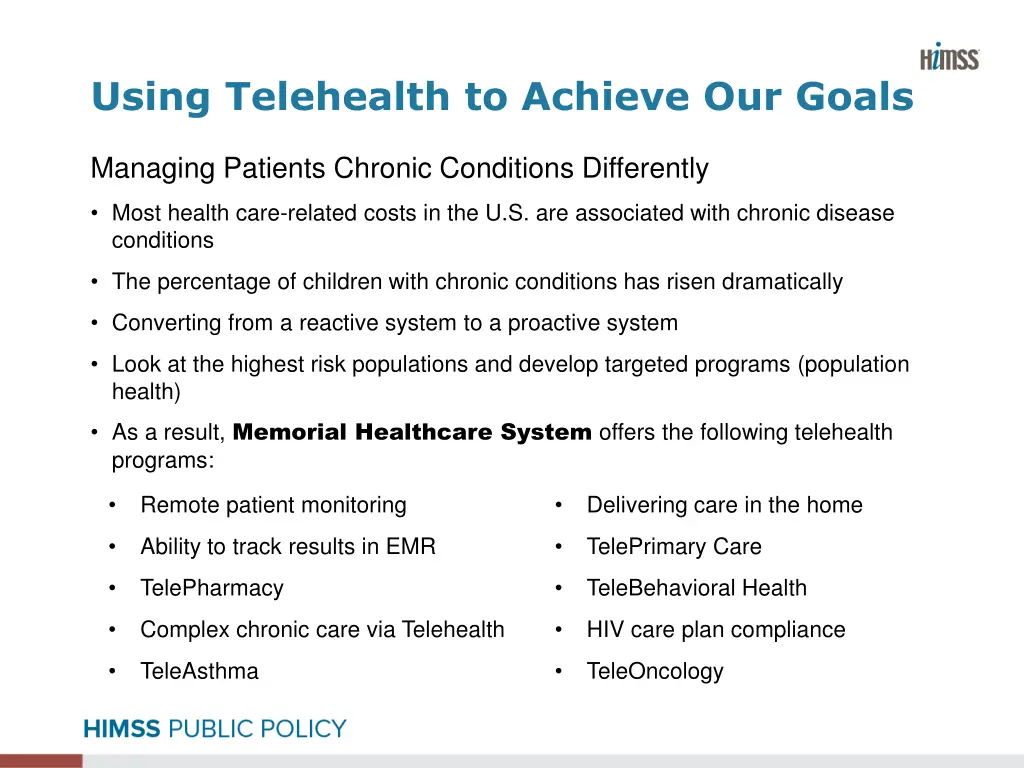 using telehealth to achieve our goals