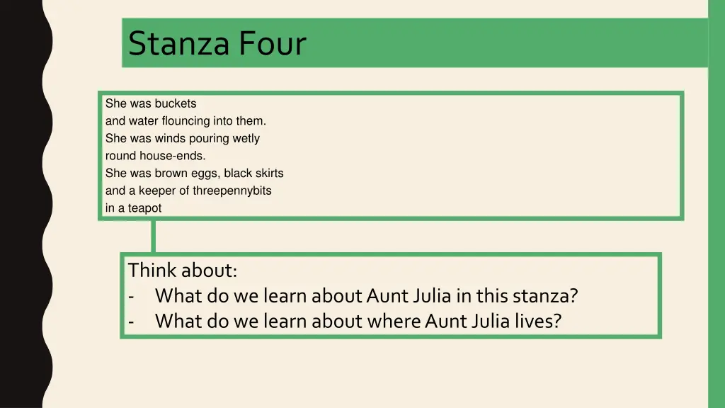 stanza four