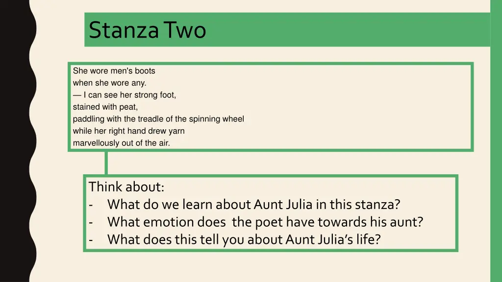 stanza two