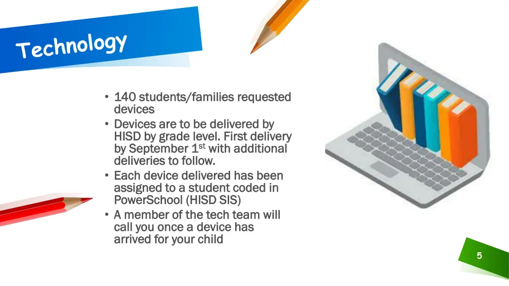 140 students families requested 140 students