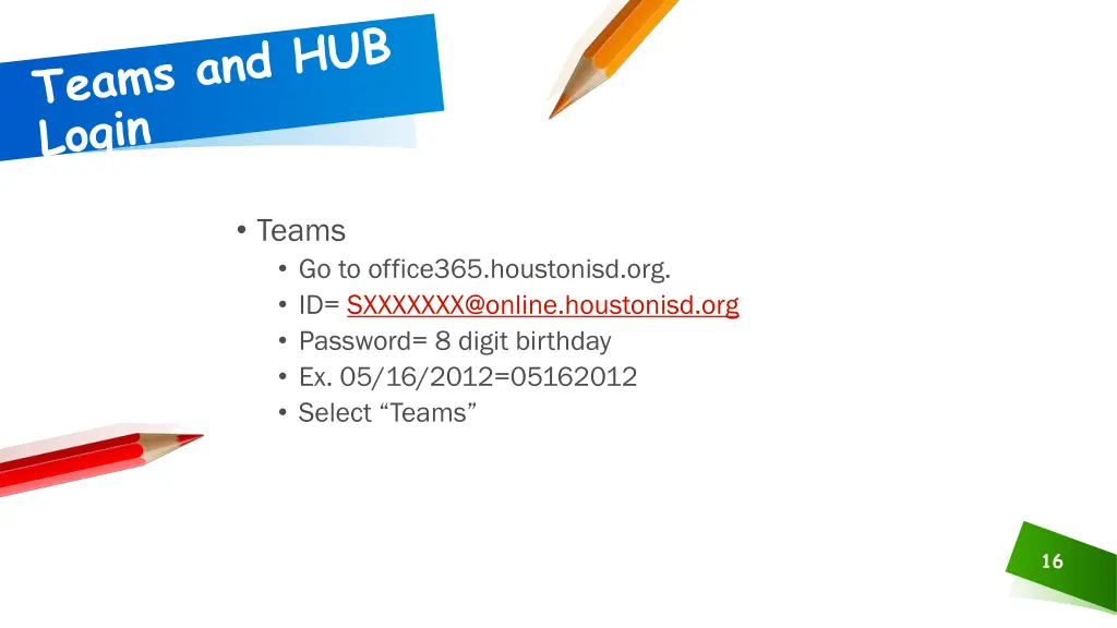 teams go to office365 houstonisd