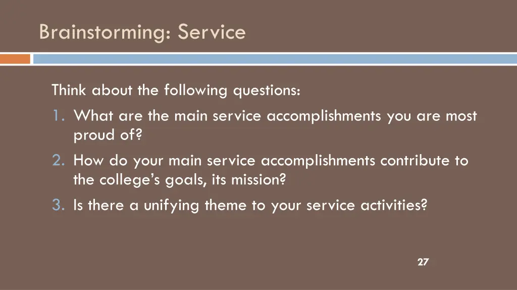 brainstorming service