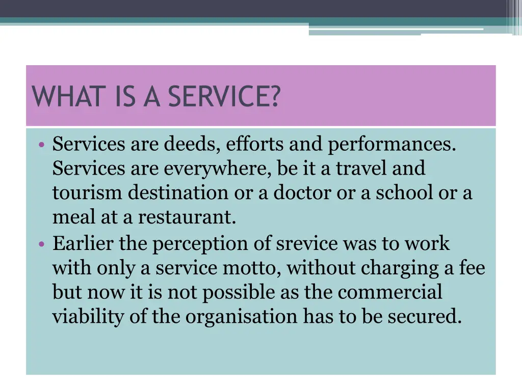 what is a service