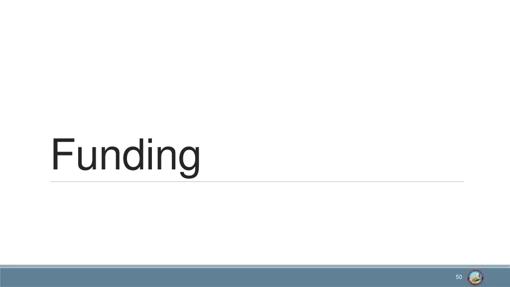 funding