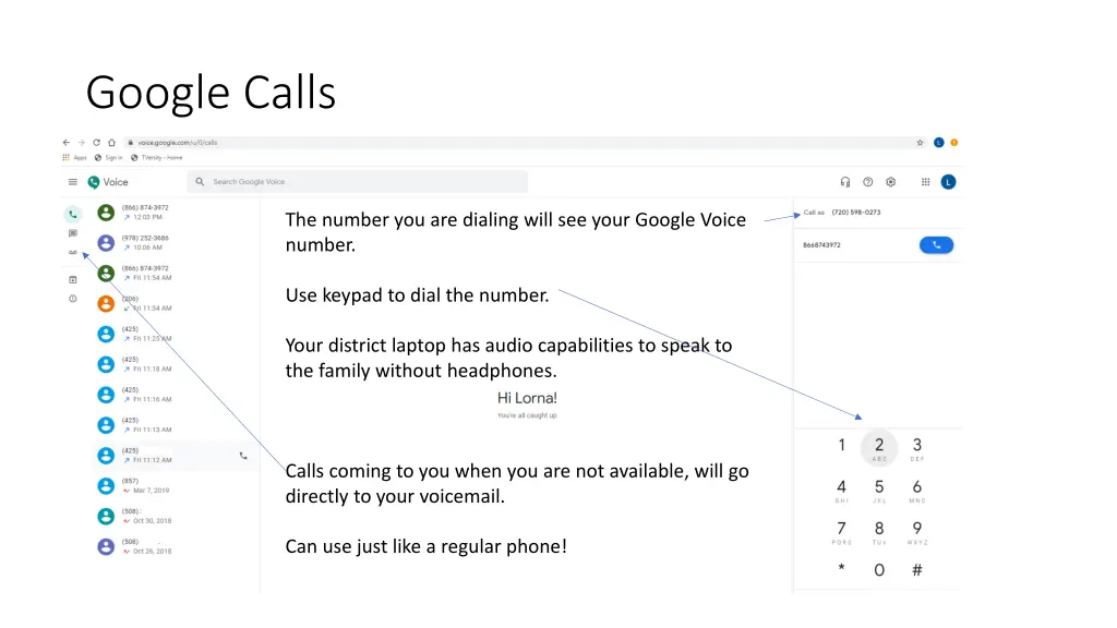 google calls