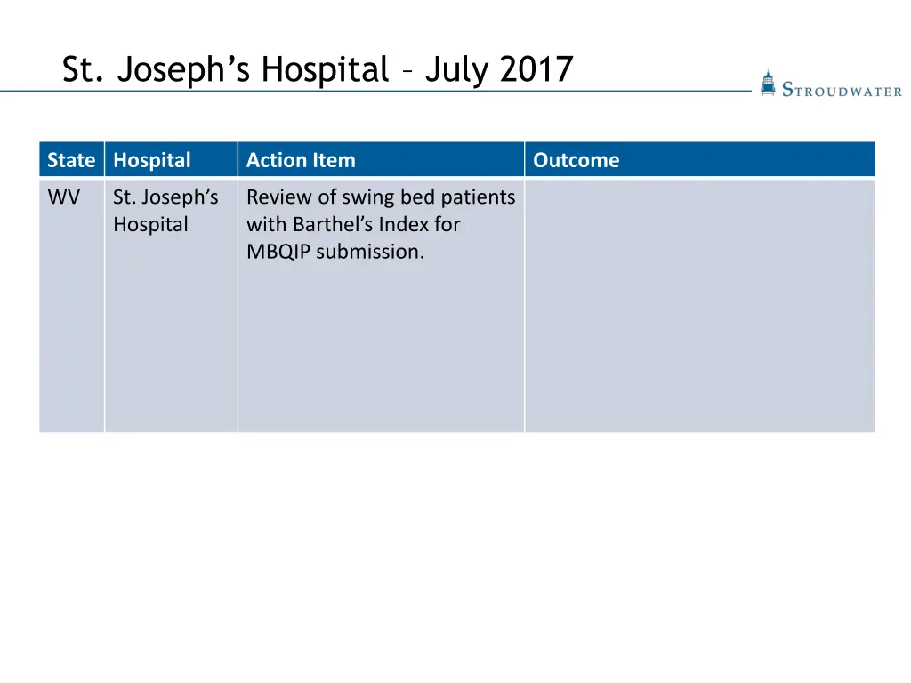st joseph s hospital july 2017
