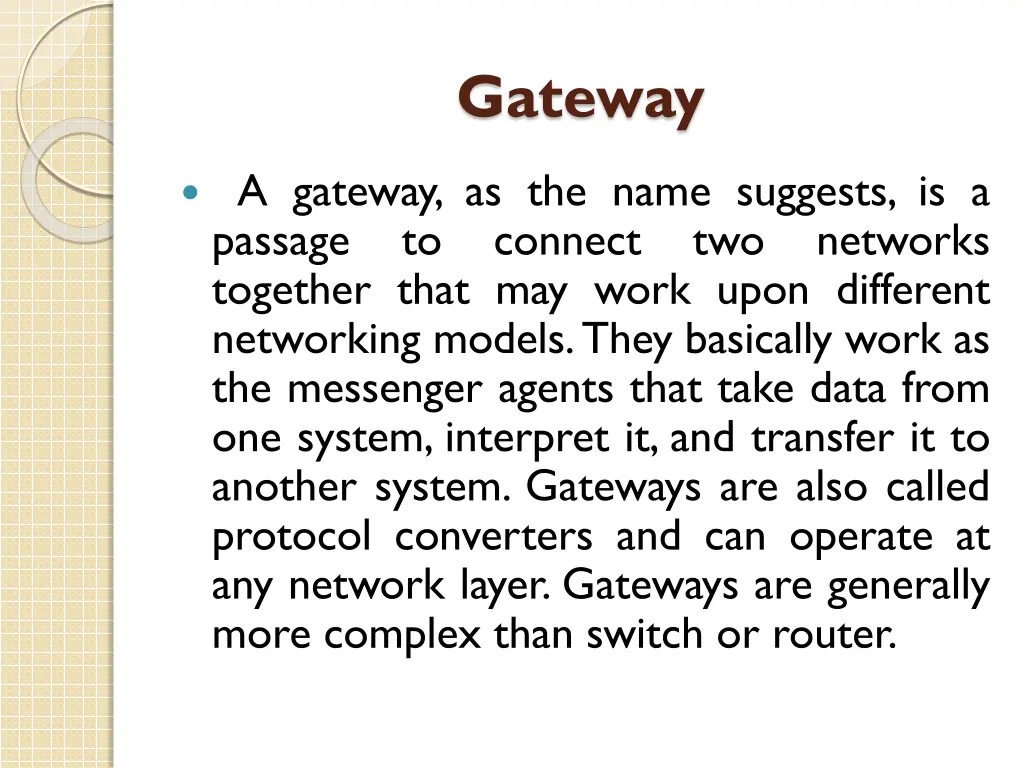 gateway