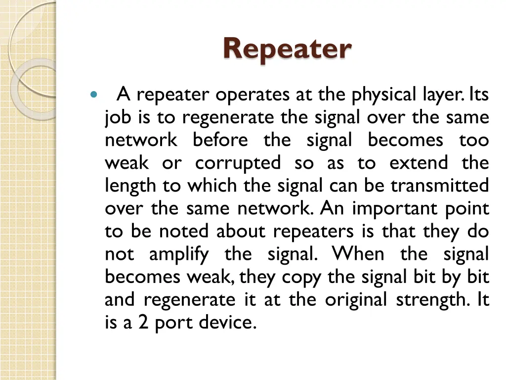 repeater