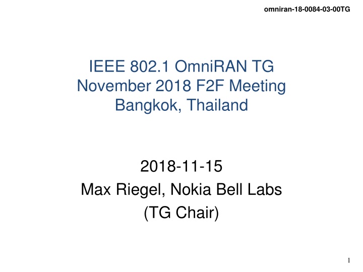 omniran 18 0084 03 00tg