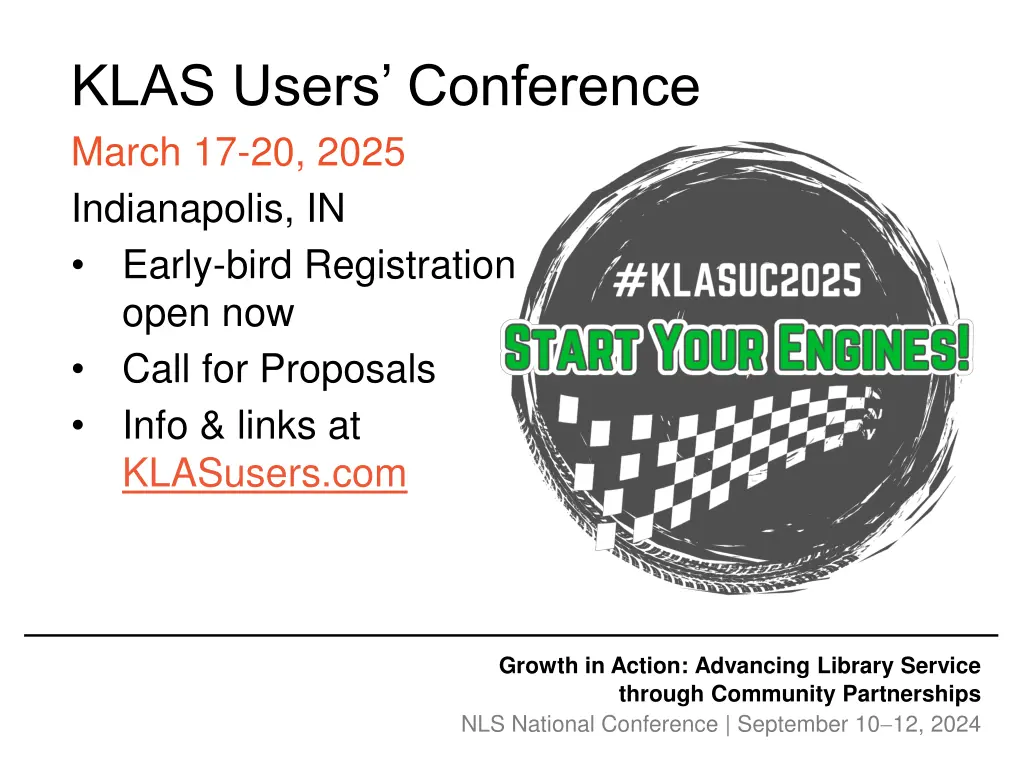 klas users conference march 17 20 2025