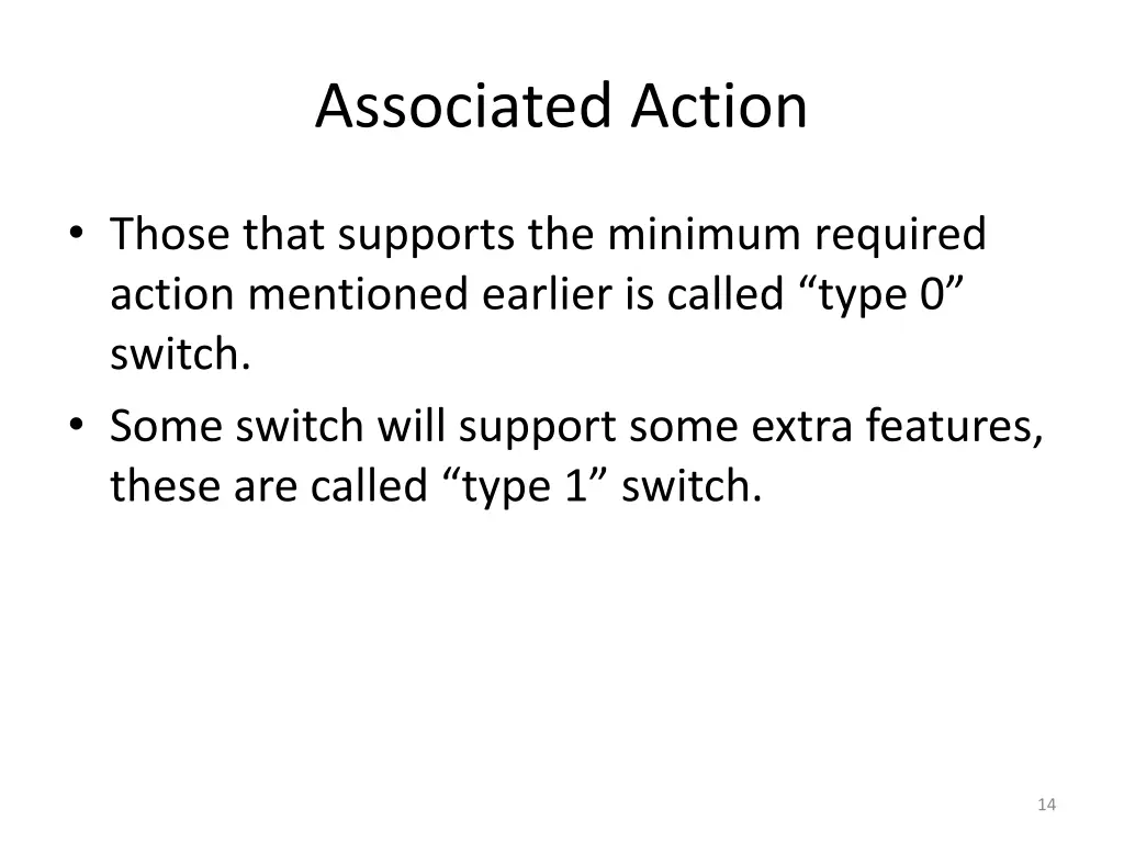 associated action 2