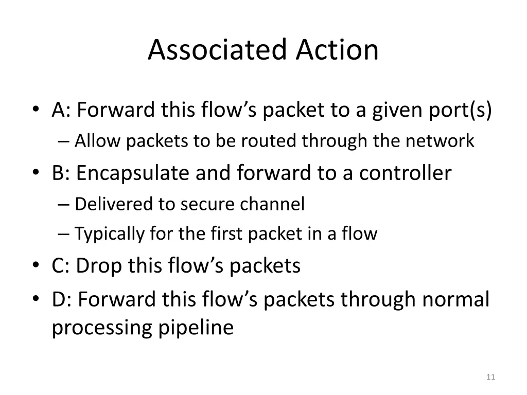 associated action