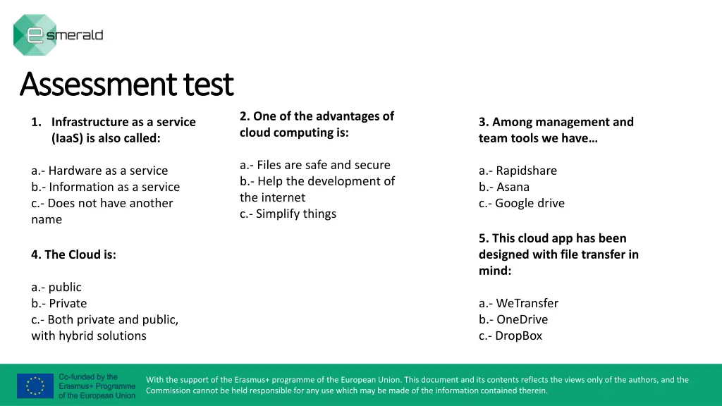 assessment assessment test