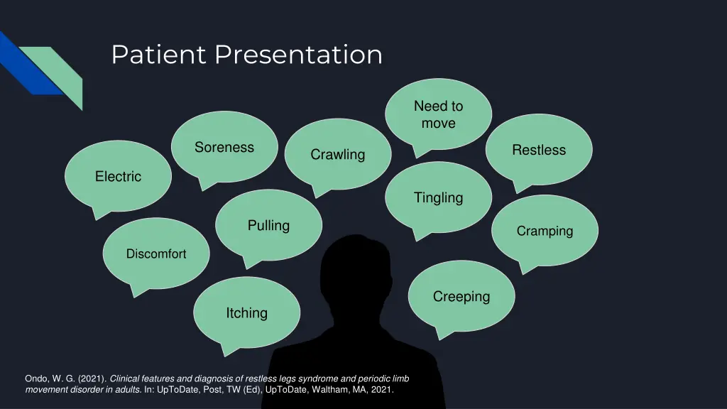 patient presentation
