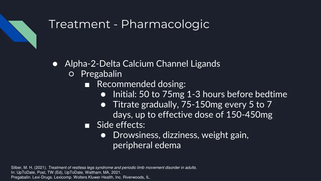 treatment pharmacologic 2