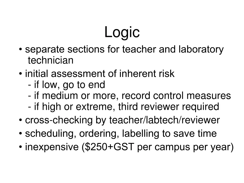 logic