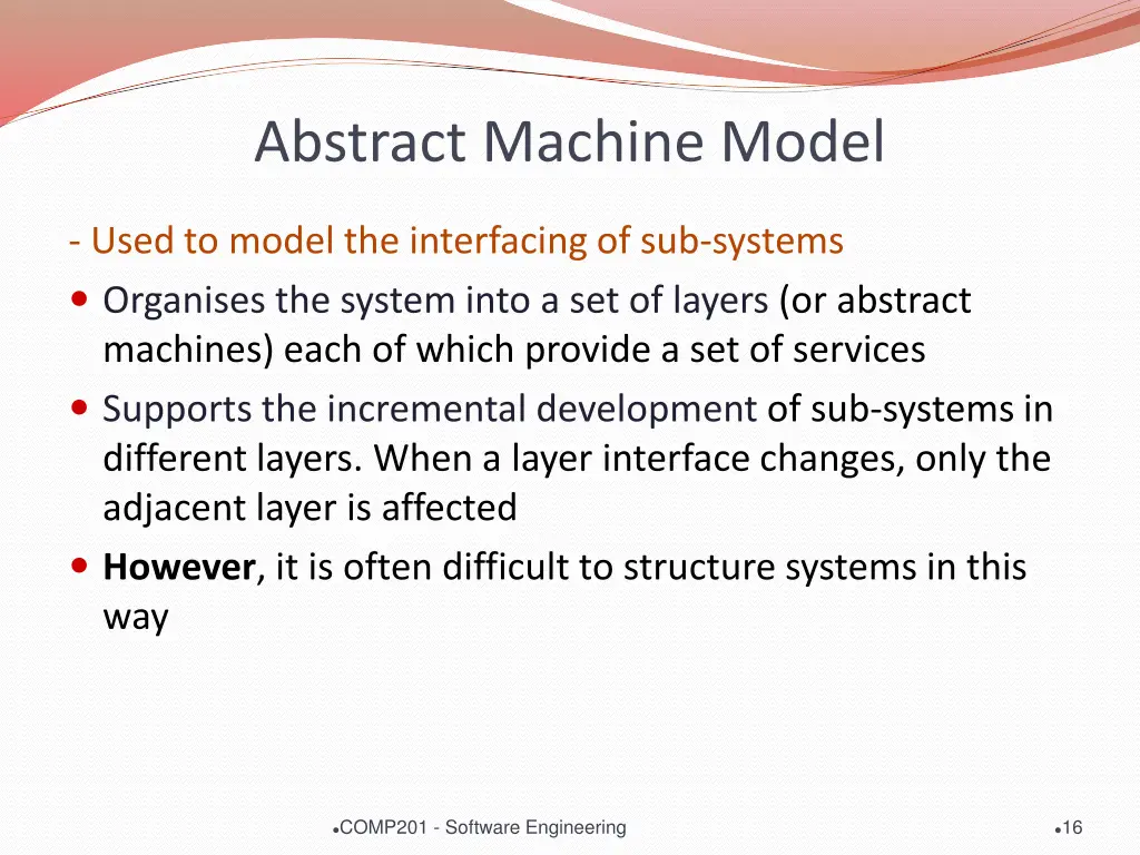 abstract machine model