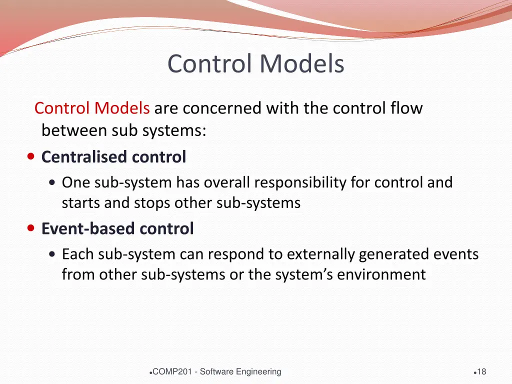 control models