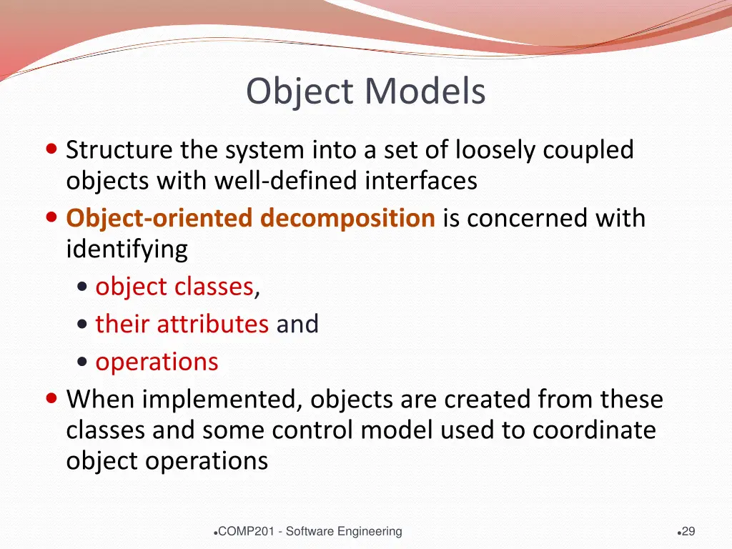 object models
