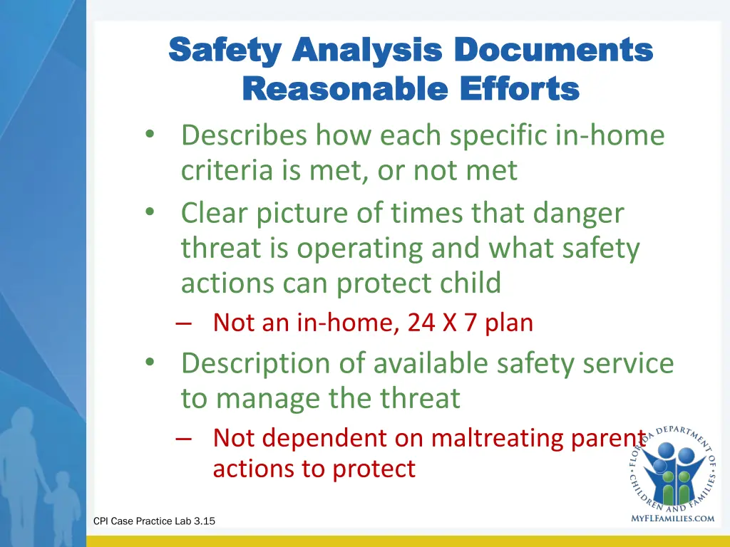safety analysis documents safety analysis