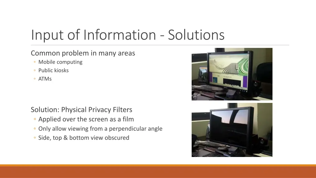 input of information solutions
