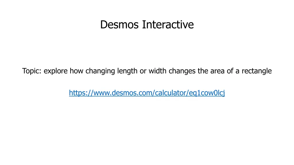 desmos interactive