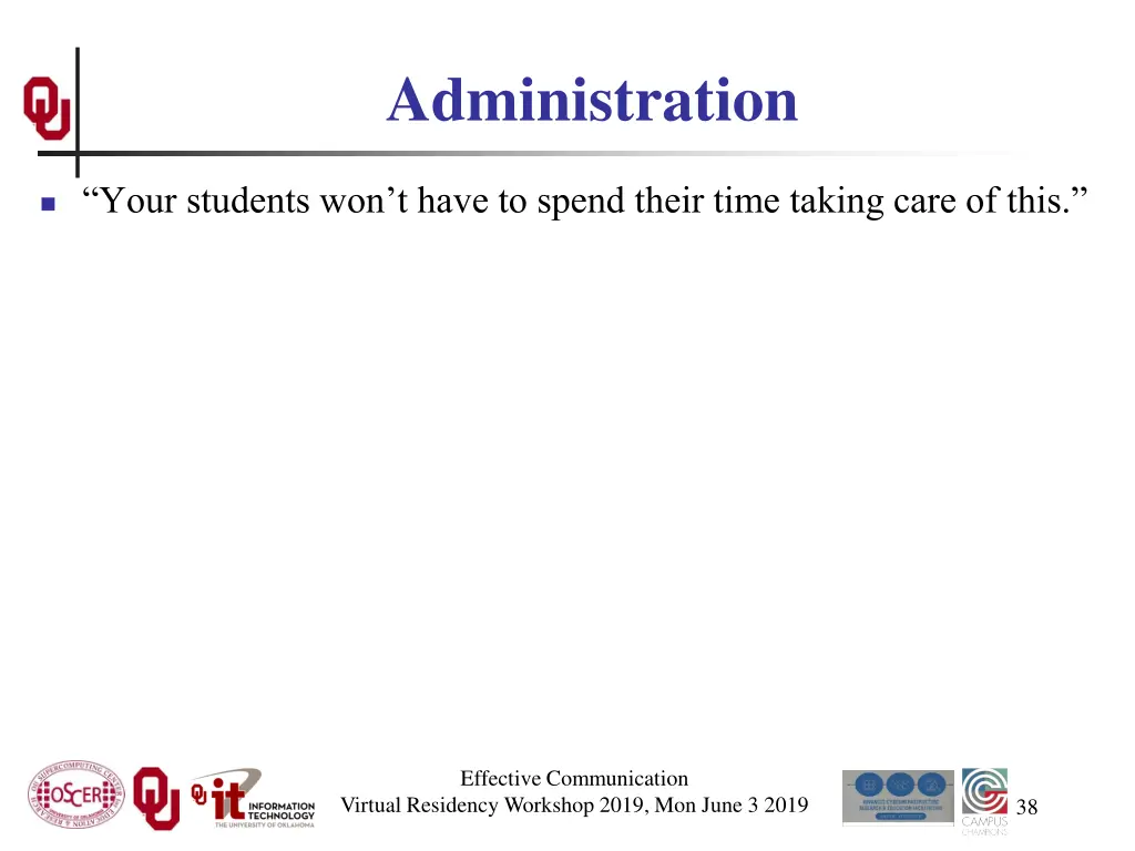 administration