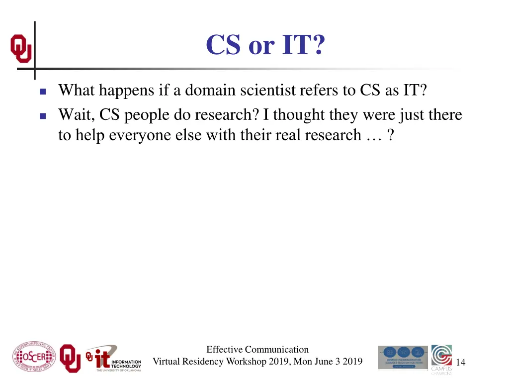 cs or it