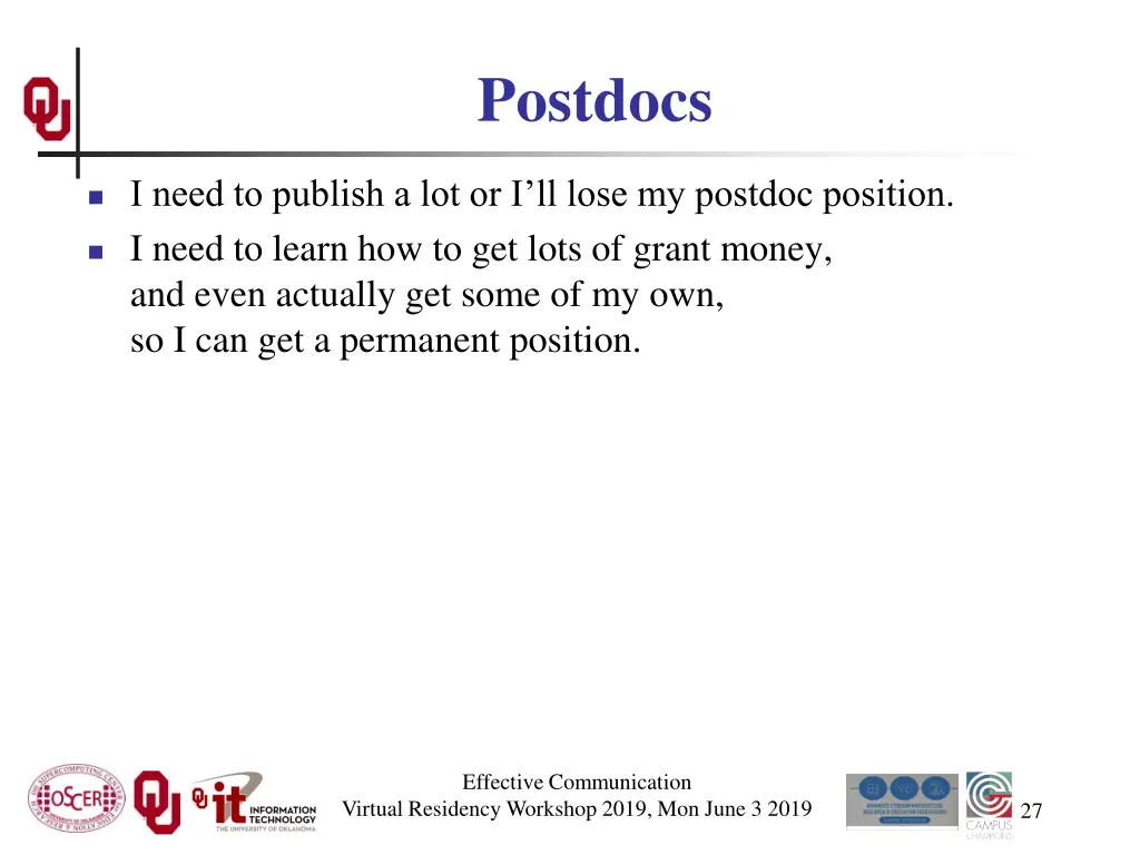 postdocs