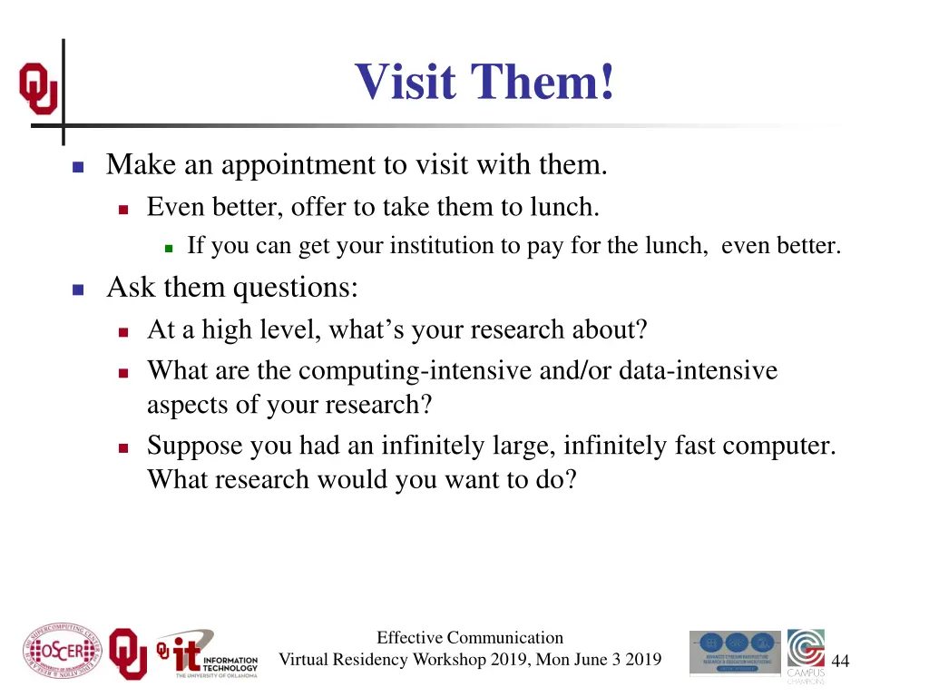 visit them