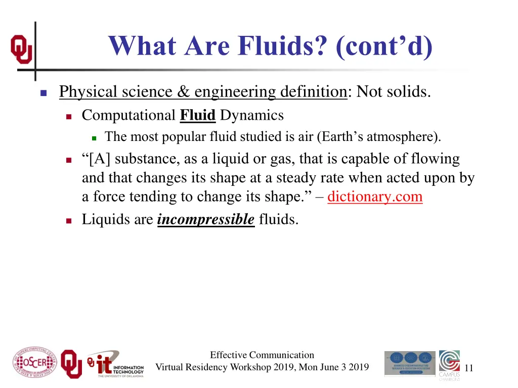 what are fluids cont d