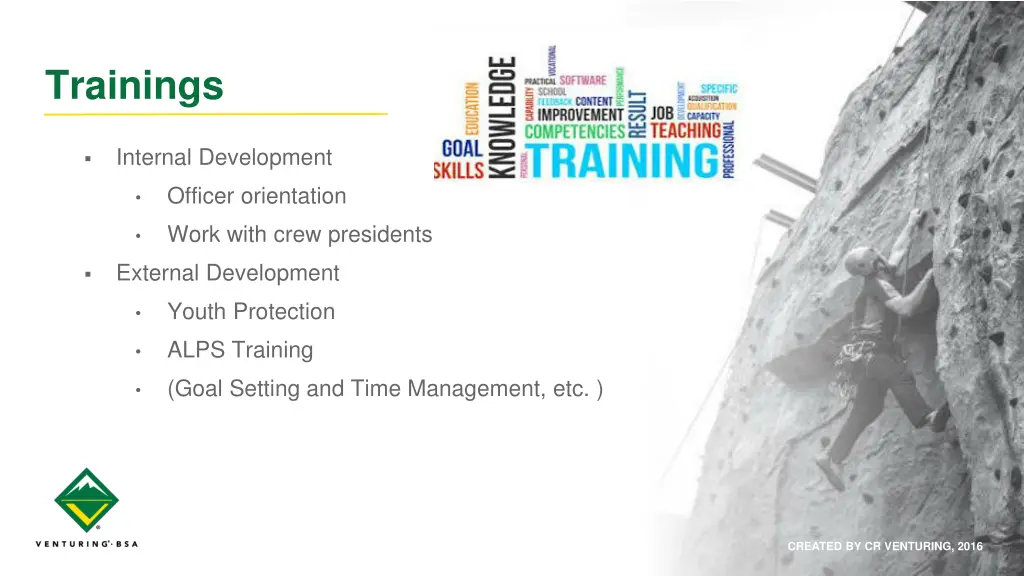 trainings