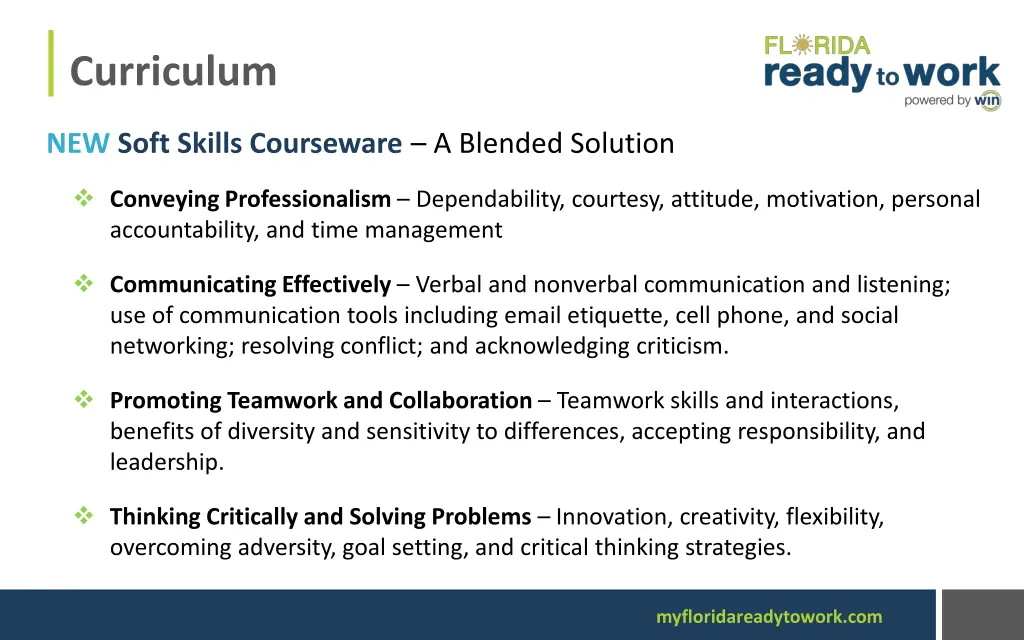 curriculum