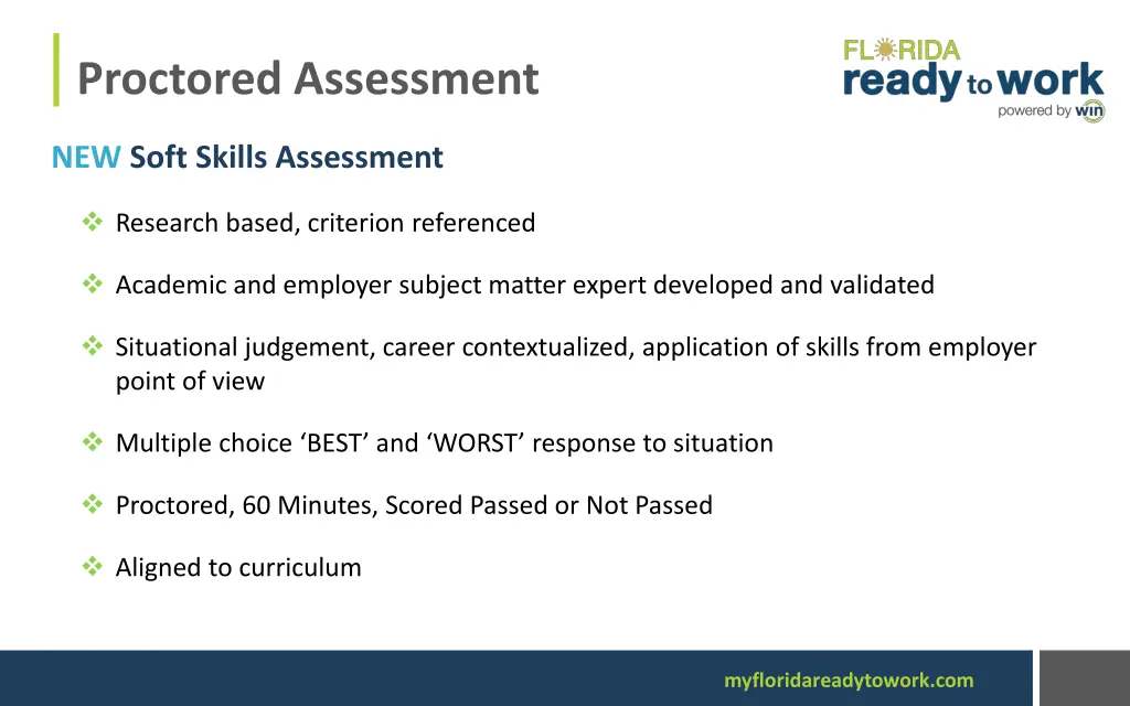 proctored assessment
