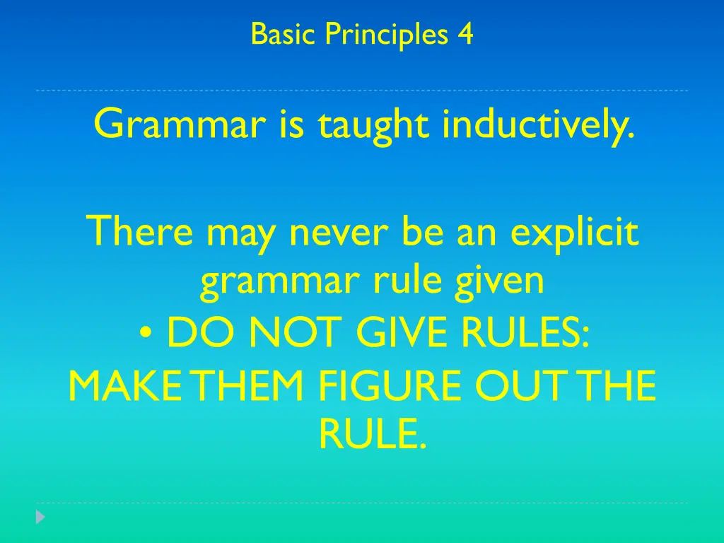 basic principles 4