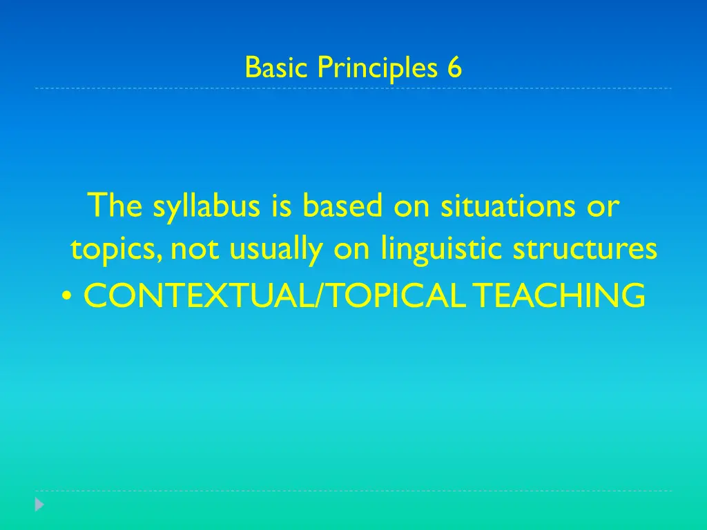 basic principles 6