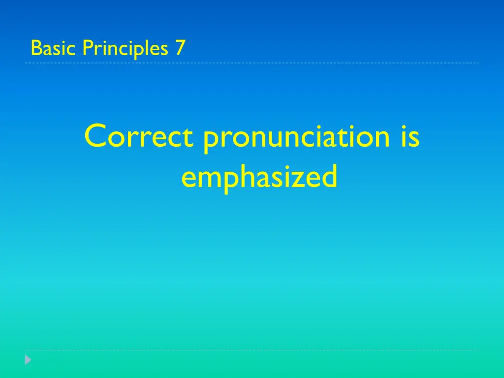 basic principles 7