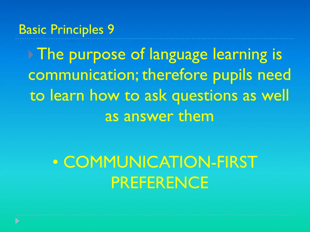 basic principles 9 the purpose of language