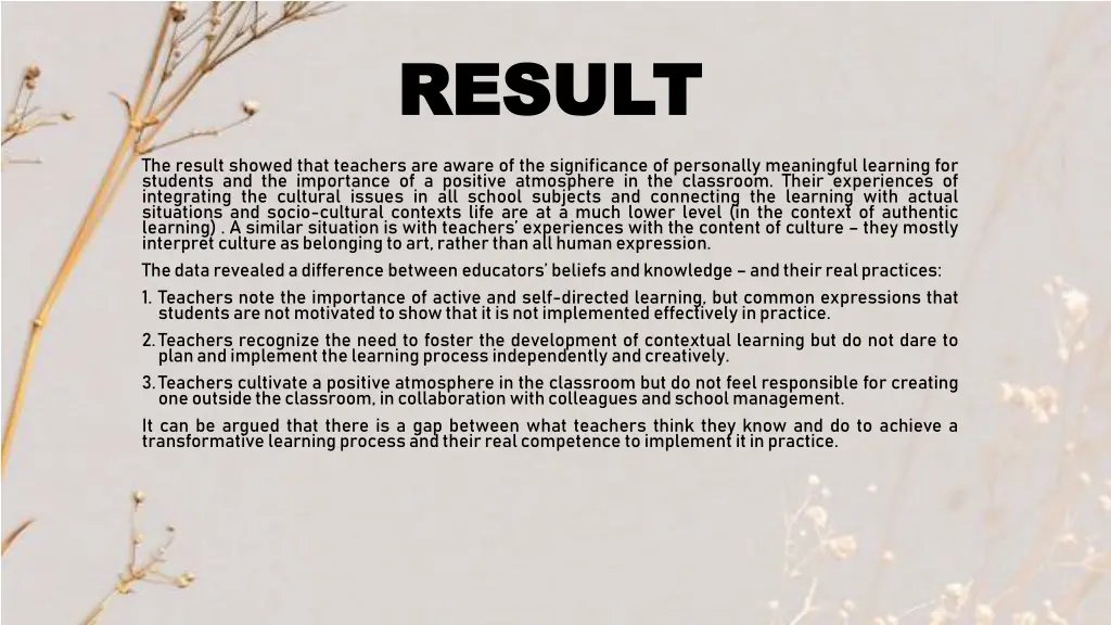 result result