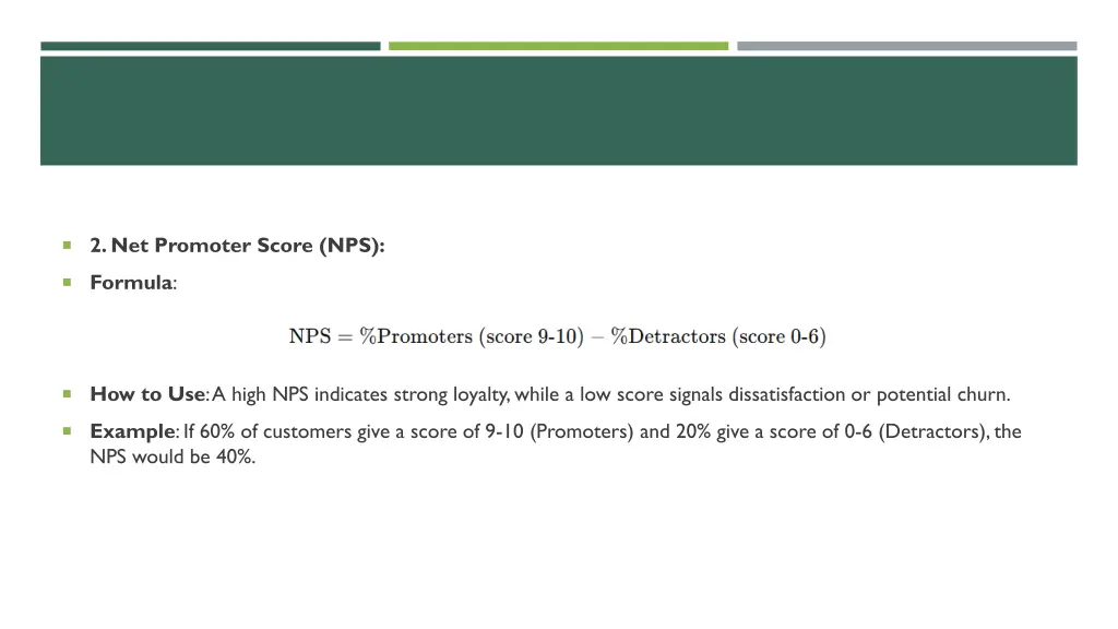 2 net promoter score nps