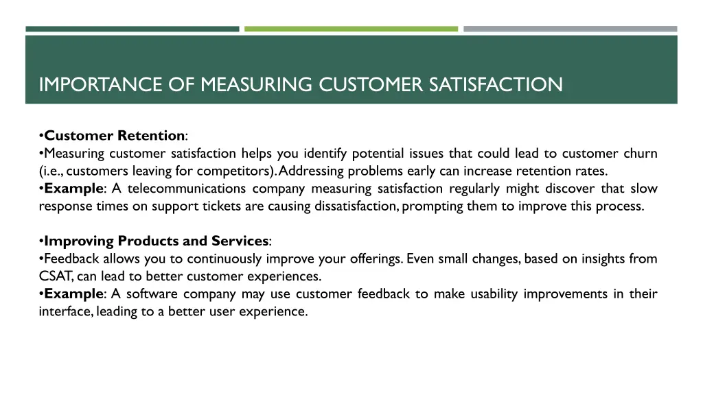 importance of measuring customer satisfaction