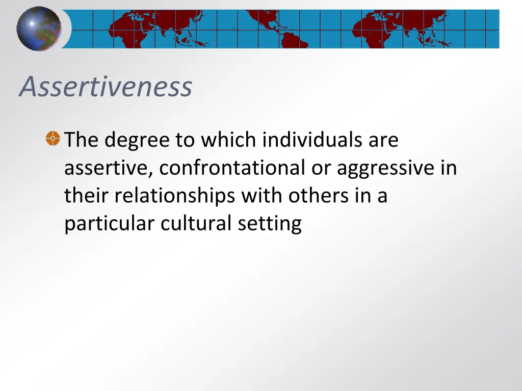 assertiveness