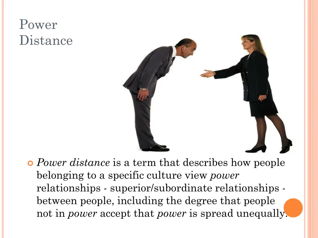 power distance