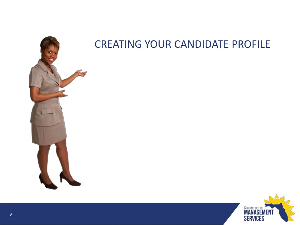 creating your candidate profile