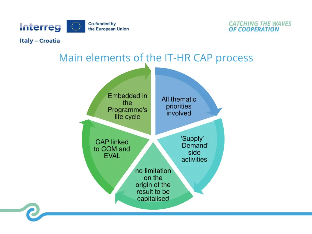main elements of the it hr cap process