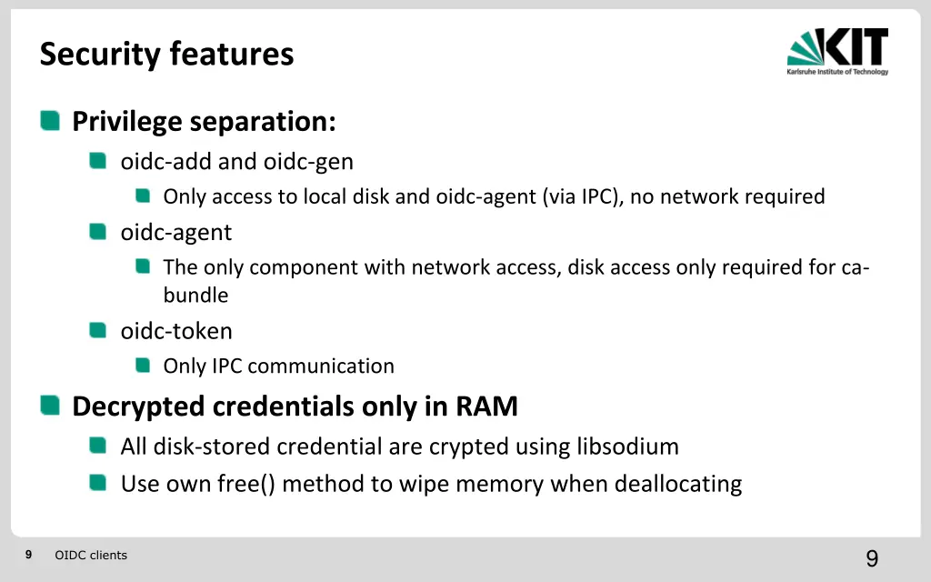 security features