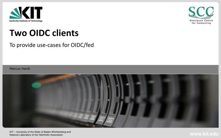 two oidc clients